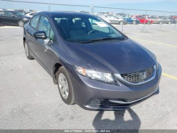  Salvage Honda Civic Sedan