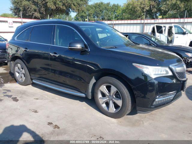  Salvage Acura MDX