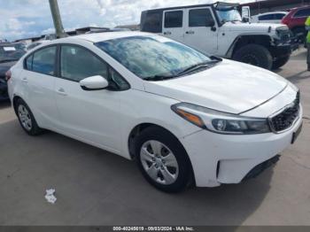  Salvage Kia Forte