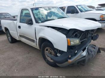  Salvage Chevrolet Silverado 1500