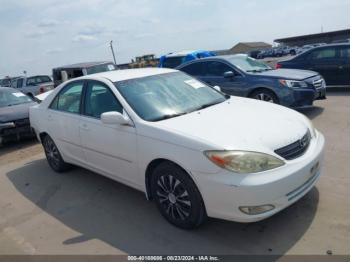  Salvage Toyota Camry