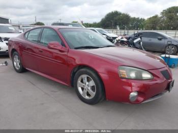  Salvage Pontiac Grand Prix