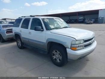  Salvage Chevrolet Tahoe