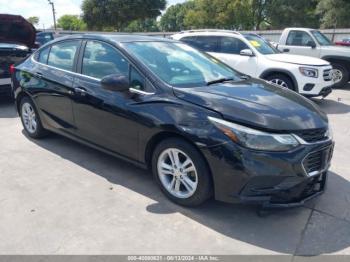  Salvage Chevrolet Cruze