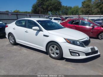  Salvage Kia Optima