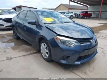  Salvage Toyota Corolla