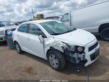  Salvage Chevrolet Sonic