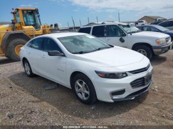  Salvage Chevrolet Malibu