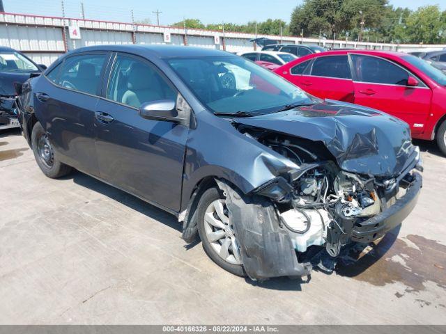  Salvage Toyota Corolla