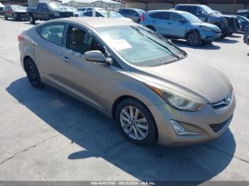  Salvage Hyundai ELANTRA