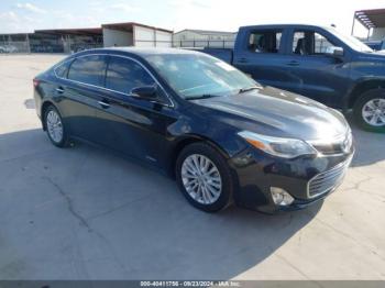  Salvage Toyota Avalon Hybrid