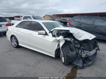  Salvage Mercedes-Benz E-Class