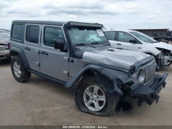  Salvage Jeep Wrangler