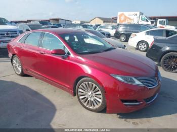  Salvage Lincoln MKZ