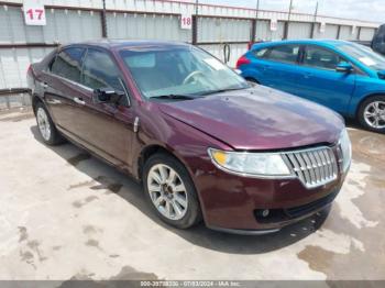  Salvage Lincoln MKZ