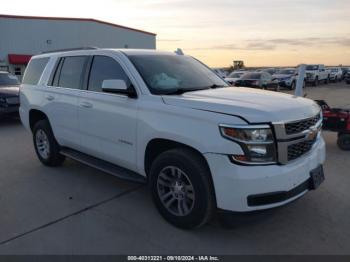  Salvage Chevrolet Tahoe