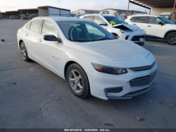  Salvage Chevrolet Malibu