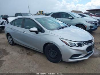  Salvage Chevrolet Cruze