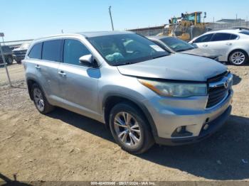  Salvage Toyota Highlander