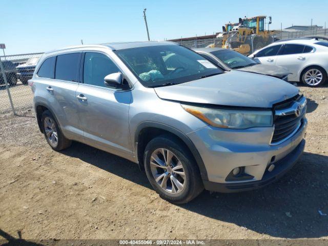  Salvage Toyota Highlander