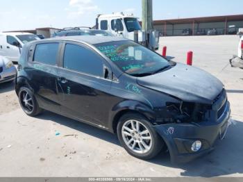  Salvage Chevrolet Sonic