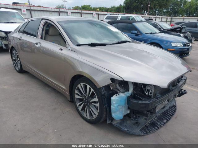  Salvage Lincoln MKZ