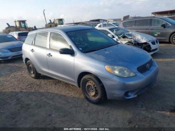  Salvage Toyota Matrix