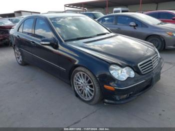  Salvage Mercedes-Benz C-Class