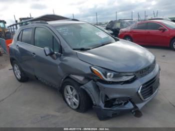  Salvage Chevrolet Trax