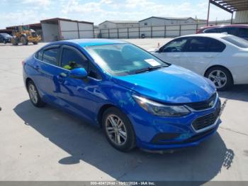  Salvage Chevrolet Cruze