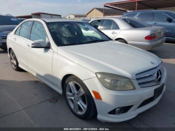  Salvage Mercedes-Benz C-Class