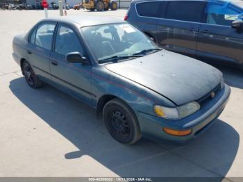  Salvage Toyota Corolla