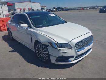  Salvage Lincoln Continental