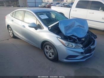  Salvage Chevrolet Cruze