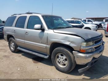  Salvage Chevrolet Tahoe