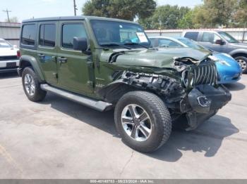  Salvage Jeep Wrangler