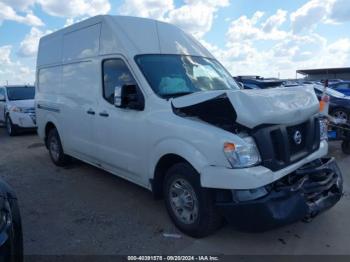  Salvage Nissan Nv