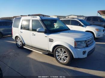  Salvage Land Rover LR4