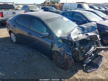  Salvage Toyota Corolla