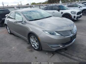  Salvage Lincoln MKZ