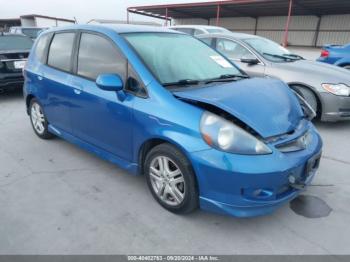  Salvage Honda Fit