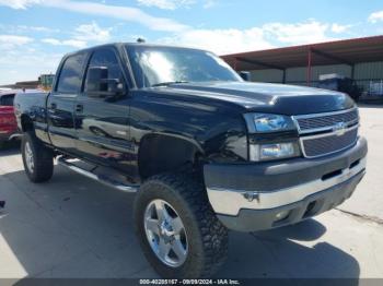  Salvage Chevrolet Silverado 2500