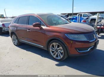  Salvage Lincoln MKX