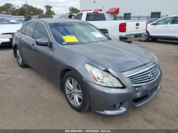  Salvage INFINITI G37