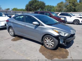  Salvage Hyundai ELANTRA