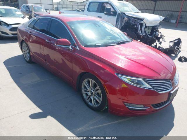  Salvage Lincoln MKZ Hybrid