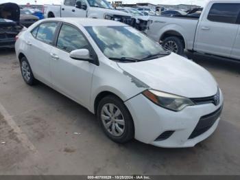  Salvage Toyota Corolla