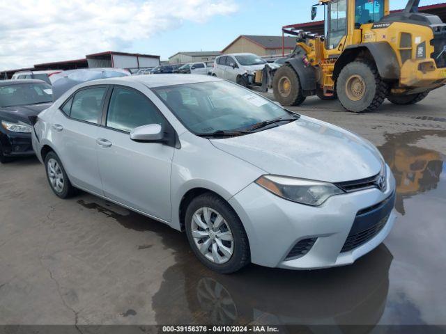  Salvage Toyota Corolla