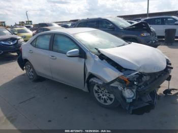  Salvage Toyota Corolla