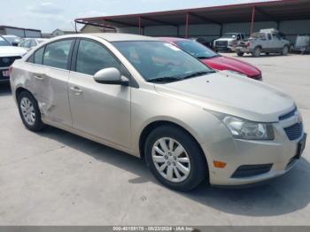  Salvage Chevrolet Cruze